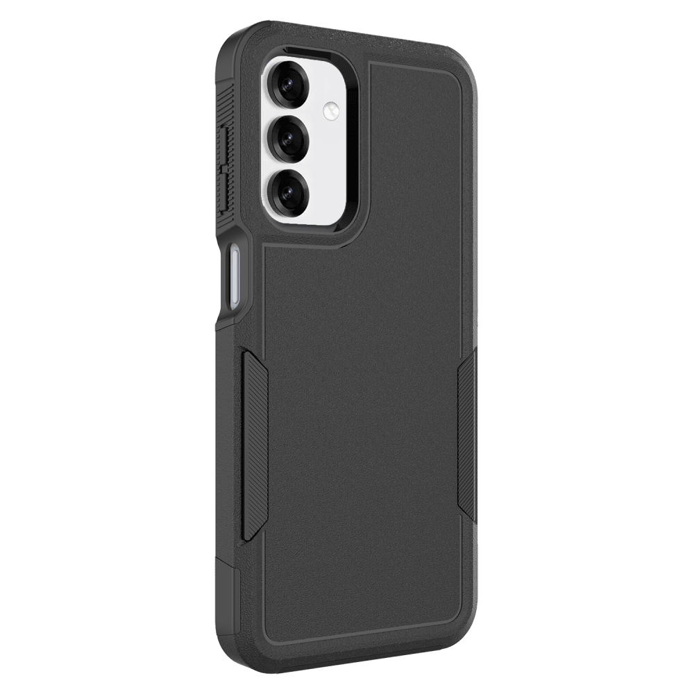 AMPD Dual Layer Hard Shell Military Drop Case for Samsung Galaxy S 2025 Small-Black by AMPD