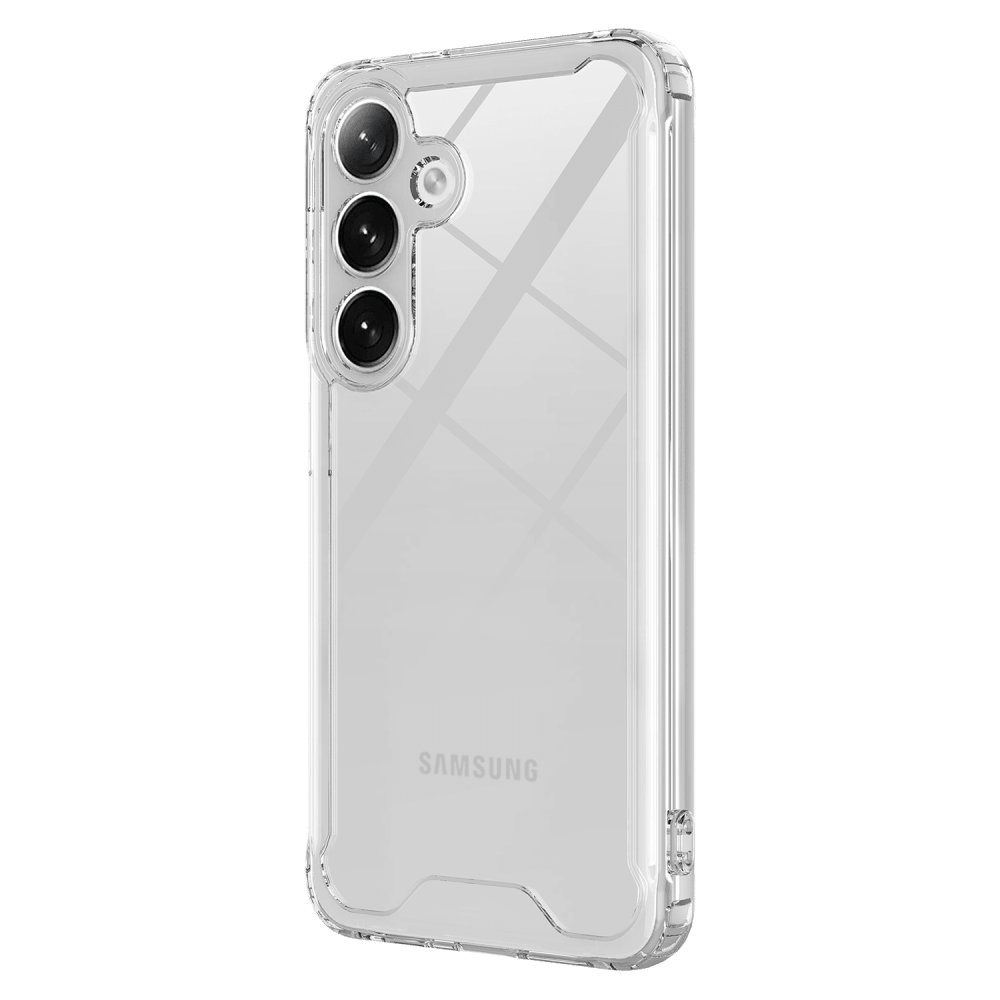 AMPD TPU / Acrylic Crystal Clear Case for Samsung Galaxy S24 FE-Clear by AMPD