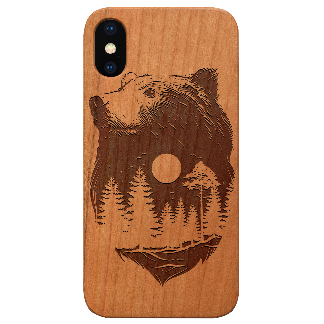 Bear Landscape 1 - Engraved