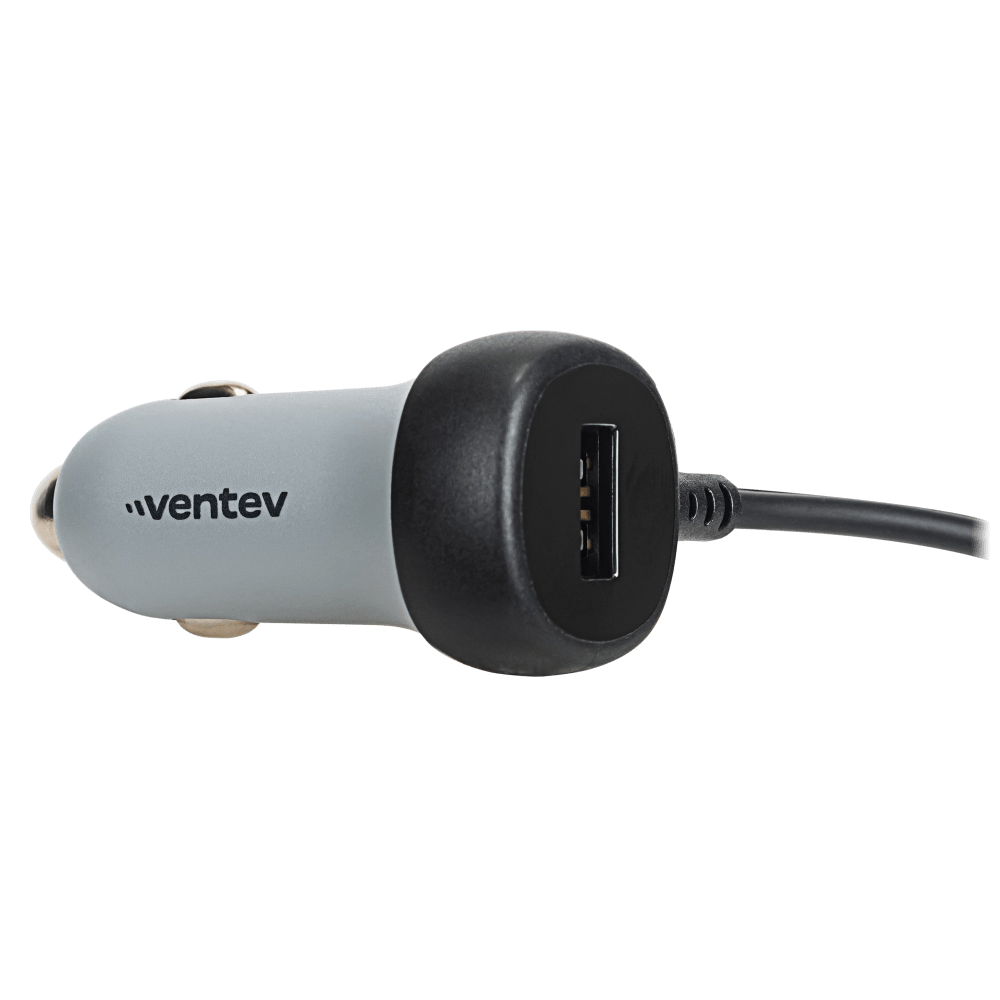 Ventev 27W ULTRAFAST Dual Car Charger with USB C Travel Cable-- by Ventev