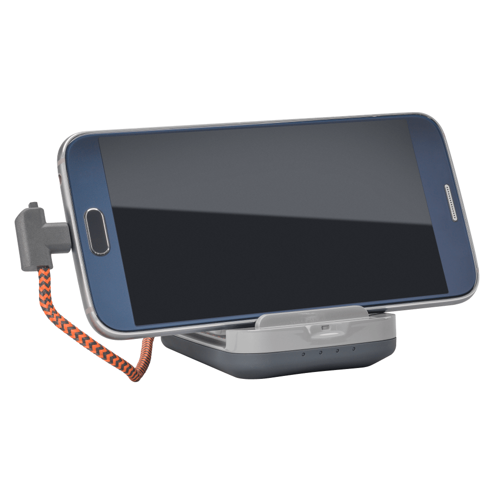 Ventev 3000c Micro USB Charge Stand & Portable Battery-Gray by Ventev