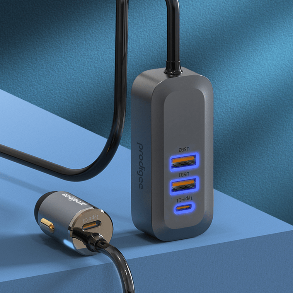 prodigee Energee Wagon 4-in-1 60W PD Car Charger by prodigee