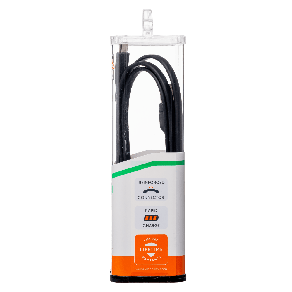 Ventev Flat USB A to USB C High Speed Tangle-Free 3 Foot Cable-- by Ventev