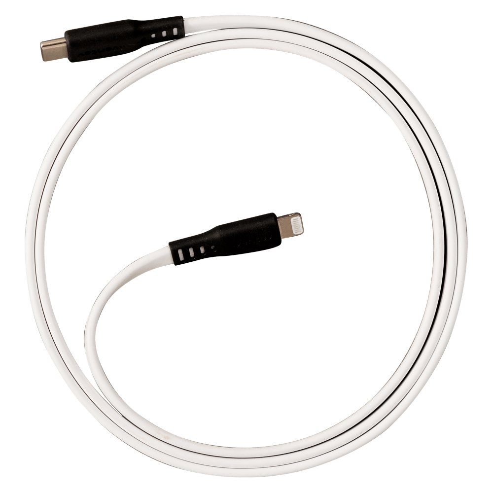 Ventev Flat USB C to Apple Lightning High Speed Tangle-Free 6 Foot Cable-- by Ventev