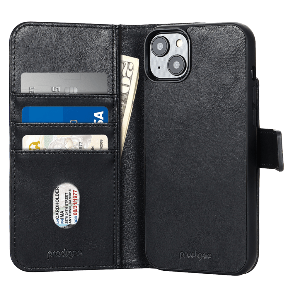 prodigee Folio Wallet MagSafe Case for Apple iPhone 15 / 14 / 13