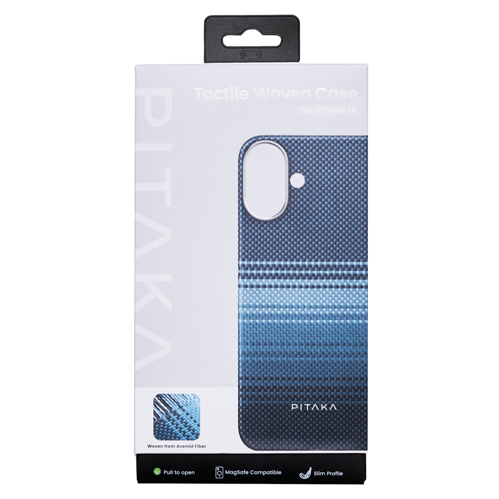 Pitaka MagEZ Case 6 MagSafe Case for Apple iPhone 16-Multi-Color by Pitaka