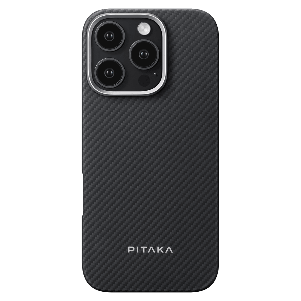 Pitaka MagEZ Case Pro 4 MagSafe Case for Apple iPhone 16 Pro Max-Black by Pitaka