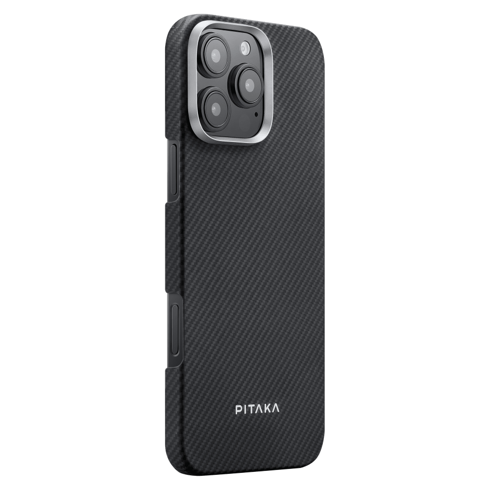Pitaka MagEZ Case Pro 4 MagSafe Case for Apple iPhone 16 Pro Max-Black by Pitaka