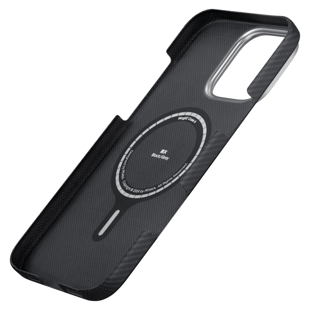 Pitaka MagEZ Case Pro 4 MagSafe Case for Apple iPhone 16 Pro Max-Black by Pitaka