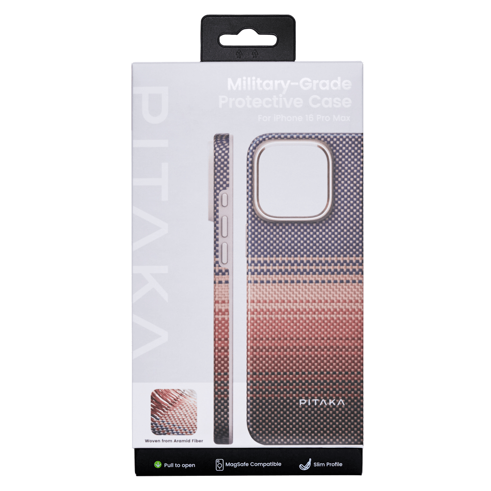 Pitaka MagEZ Case Pro 4 MagSafe Case for Apple iPhone 16 Pro Max-Multi-Color by Pitaka