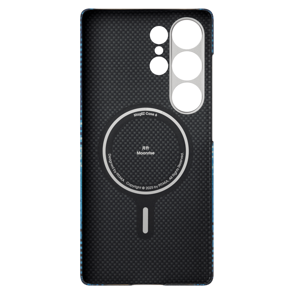 Pitaka Tactile Woven Case with Grip 3 for Samsung Galaxy S 2025 Large-Multi-Color by Pitaka