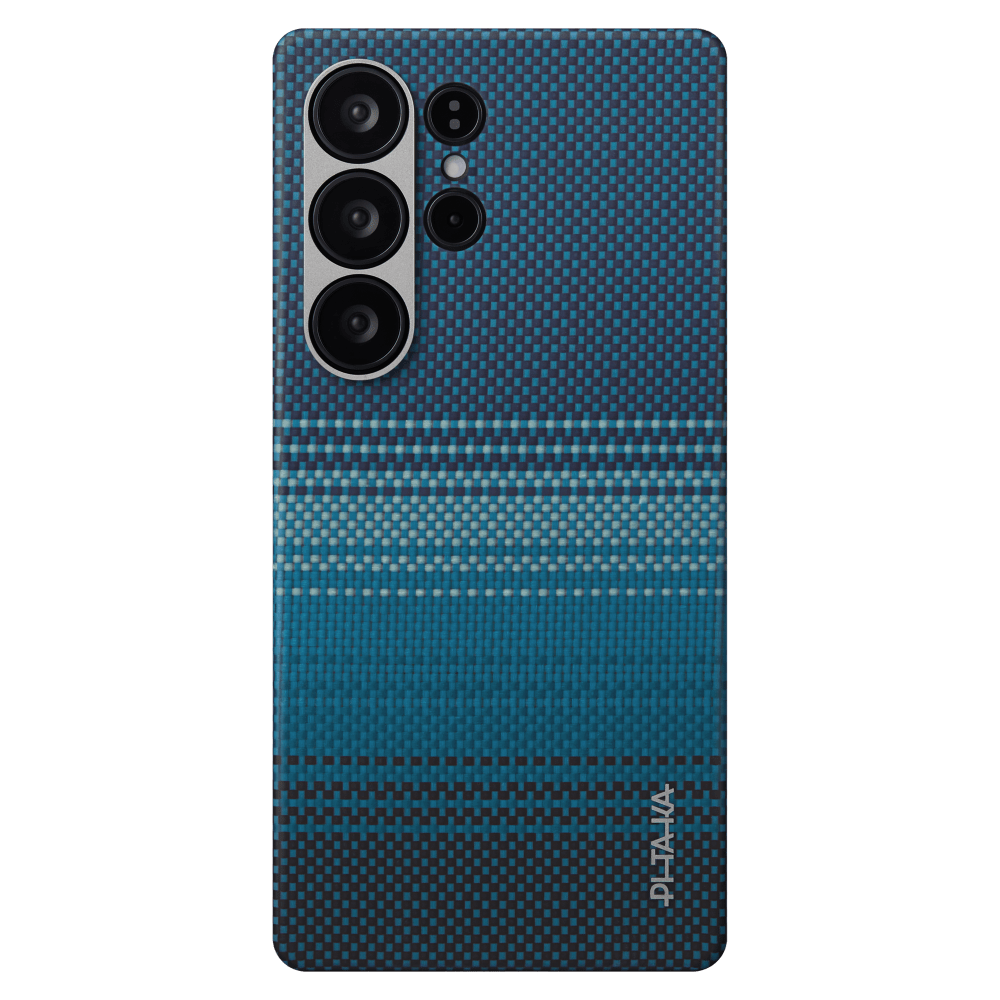 Pitaka Tactile Woven Case with Grip 3 for Samsung Galaxy S 2025 Large-Multi-Color by Pitaka