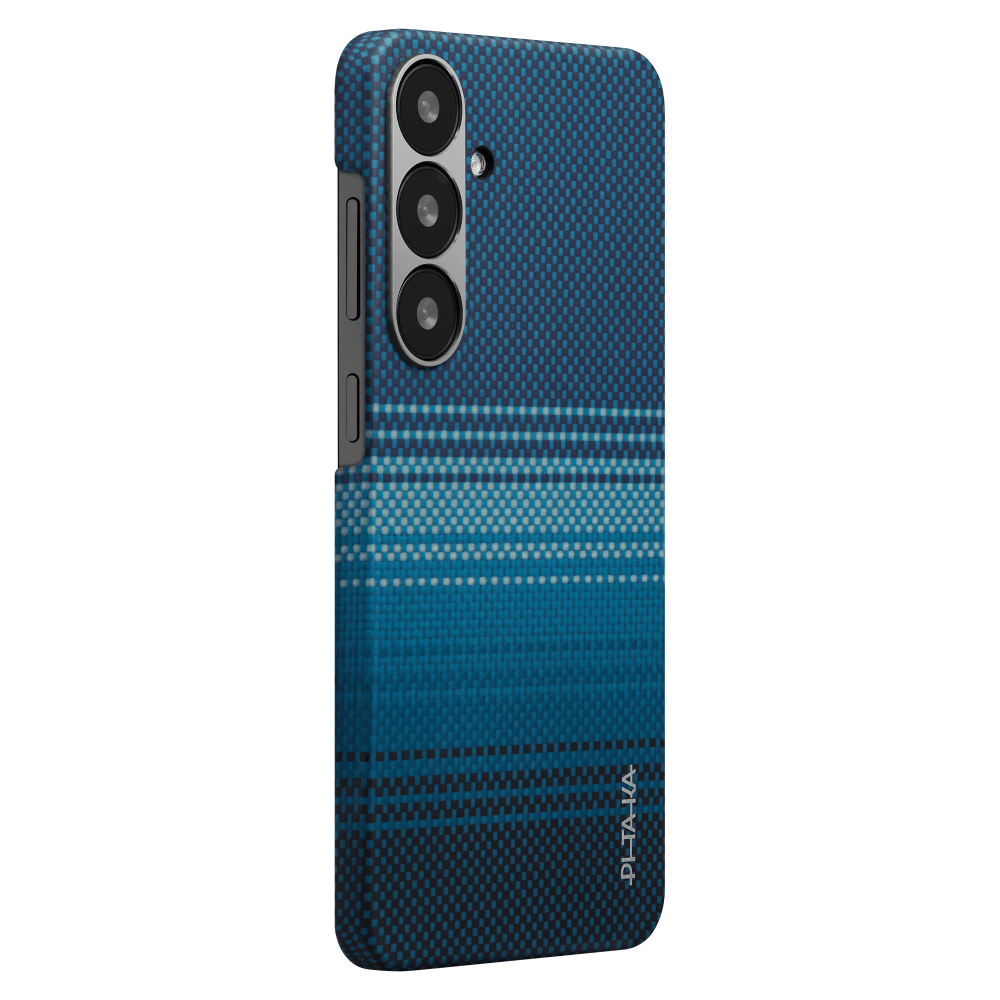 Pitaka Tactile Woven Case with Grip 3 for Samsung Galaxy S 2025 Small-Multi-Color by Pitaka