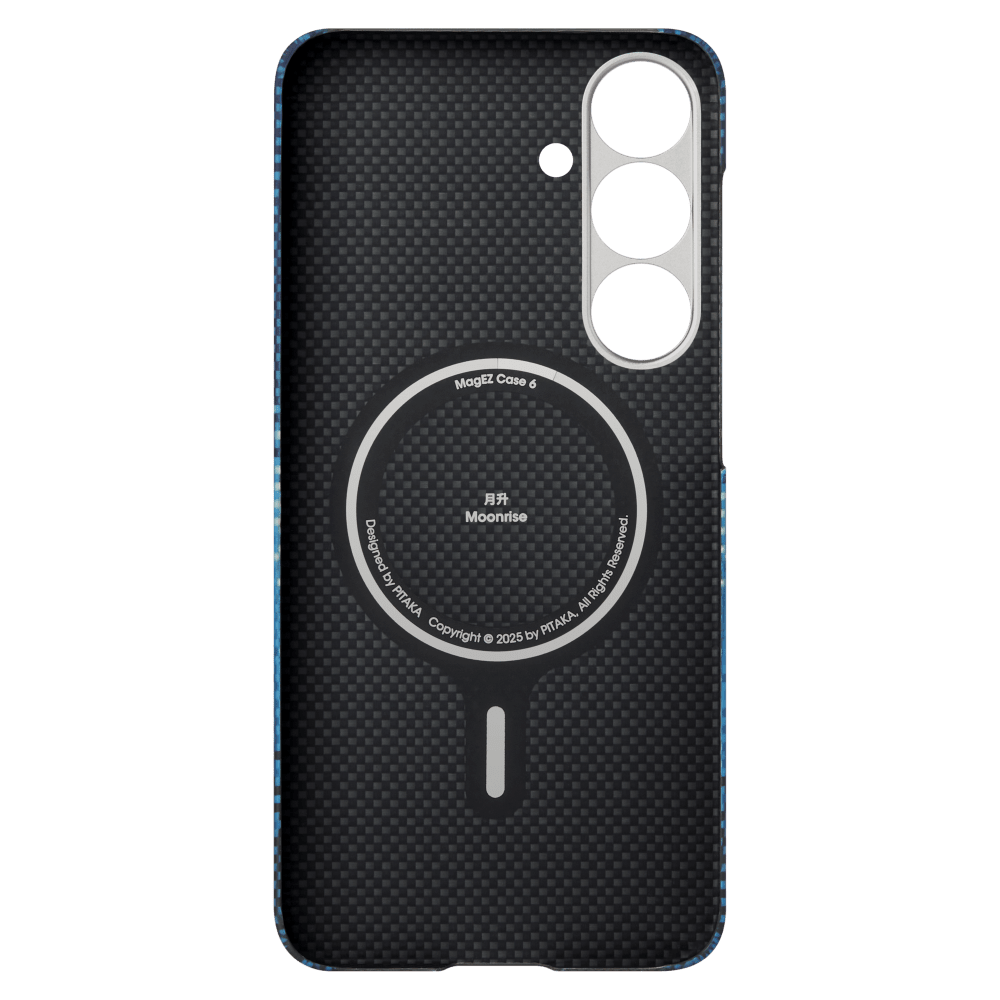 Pitaka Tactile Woven Case with Grip 3 for Samsung Galaxy S 2025 Small-Multi-Color by Pitaka