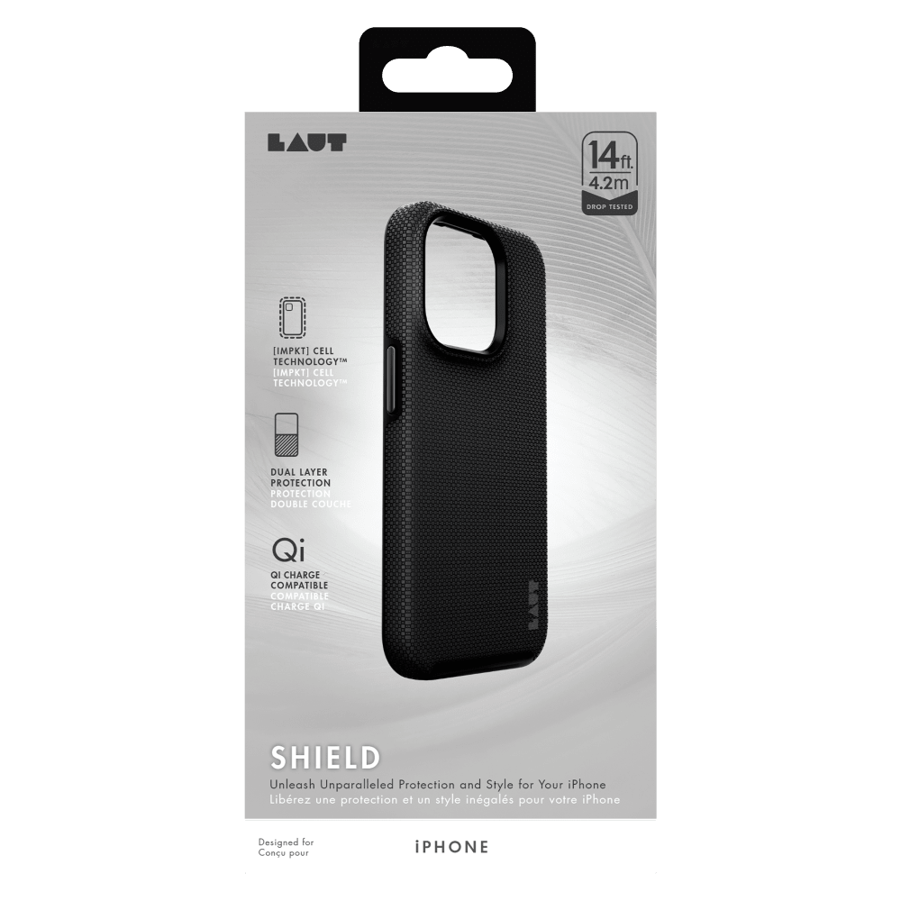 LAUT SHIELD Case for Apple iPhone 15 / iPhone 14 / iPhone 13 by LAUT