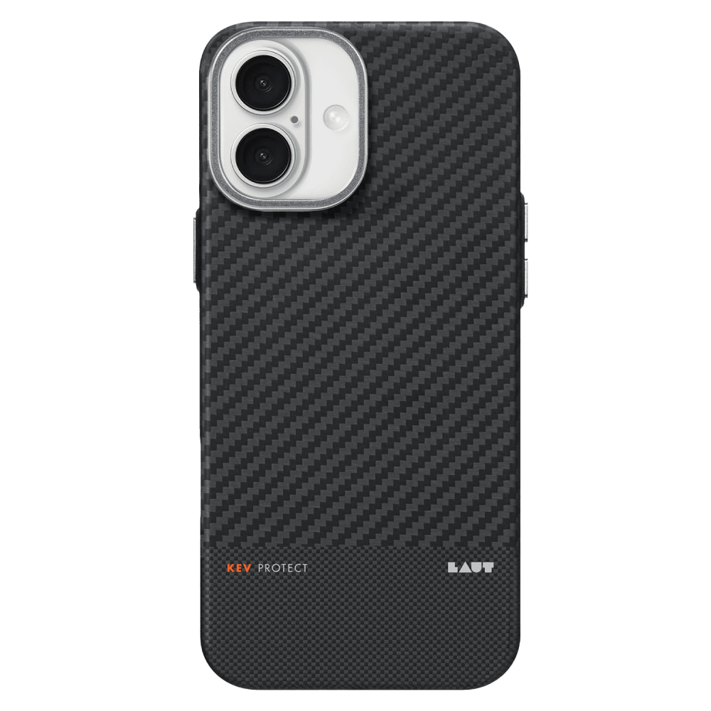 LAUT KEV Protect MagSafe Case for Apple iPhone 16-Black