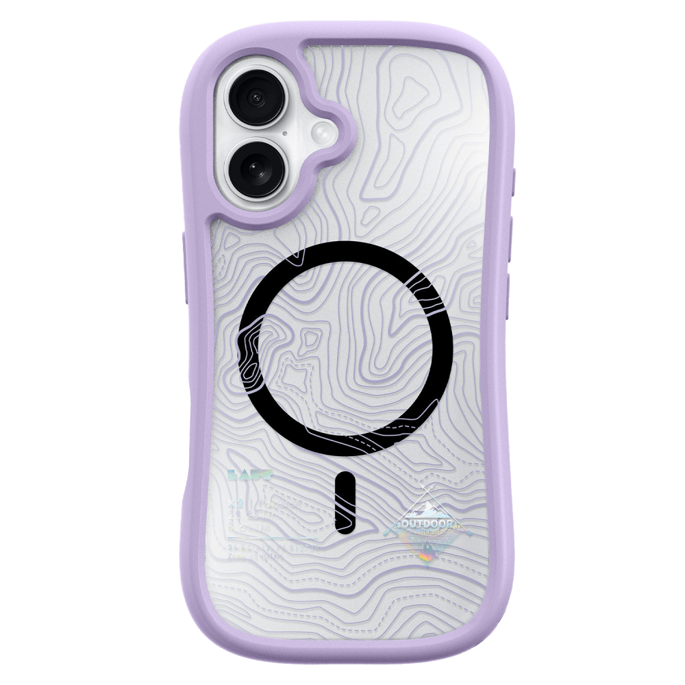 LAUT POP Adventure MagSafe Case for Apple iPhone 16-Purple