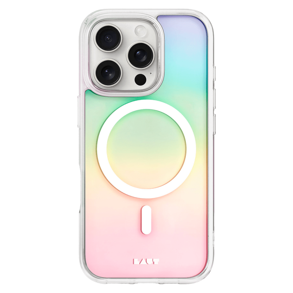 LAUT HOLO MagSafe Case for Apple iPhone 16 Pro Max-White