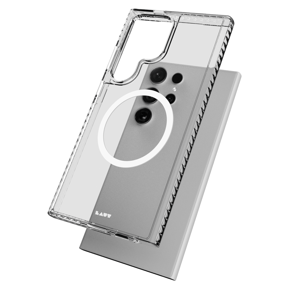 LAUT HUEX Crystal Case for Samsung Galaxy S 2025 Large-Clear by LAUT