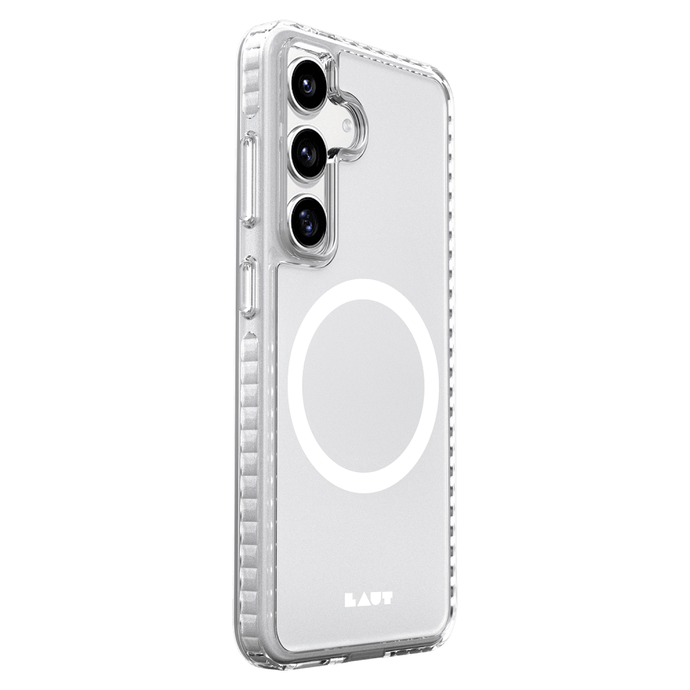 LAUT HUEX Crystal Case for Samsung Galaxy S 2025 Medium-Clear by LAUT