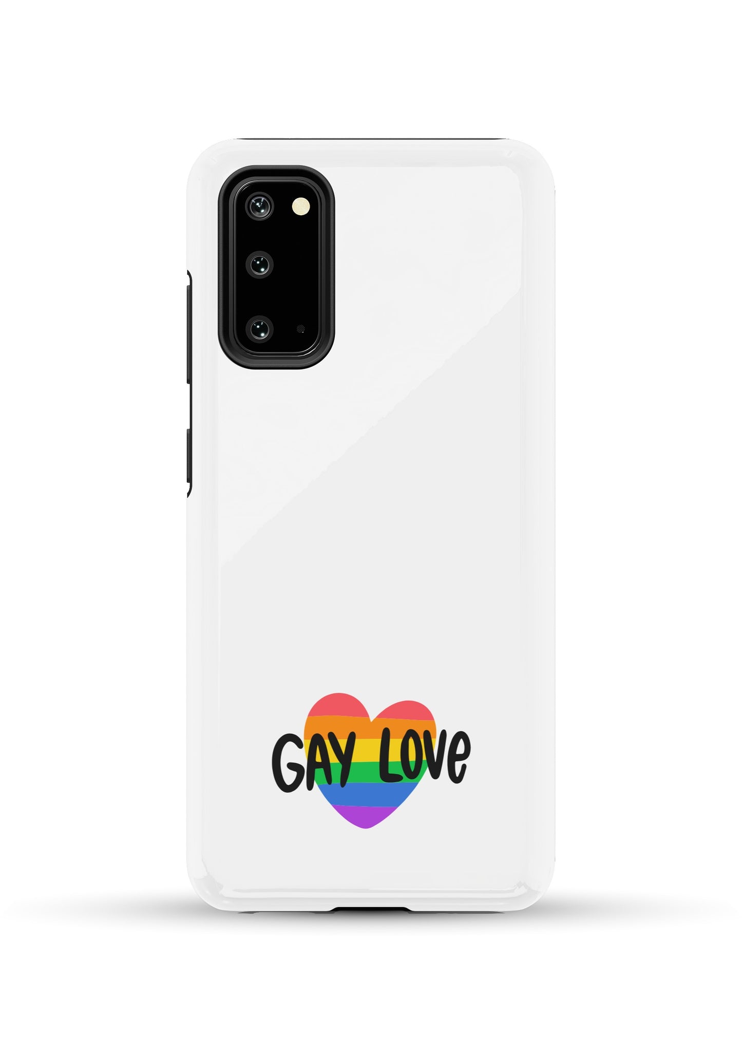 Gay Love Pride Case – Tough & Vibrant for Galaxy S Phones