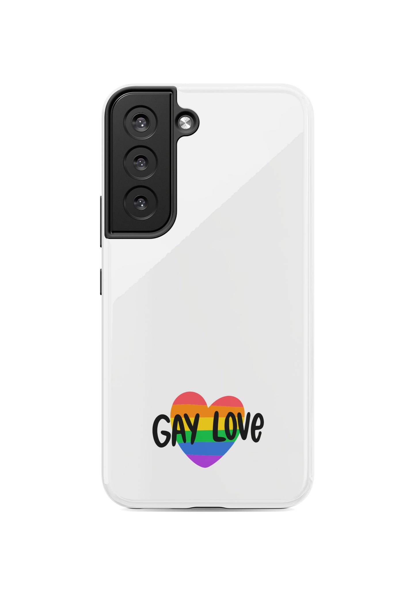 Gay Love Pride Case – Tough & Vibrant for Galaxy S Phones