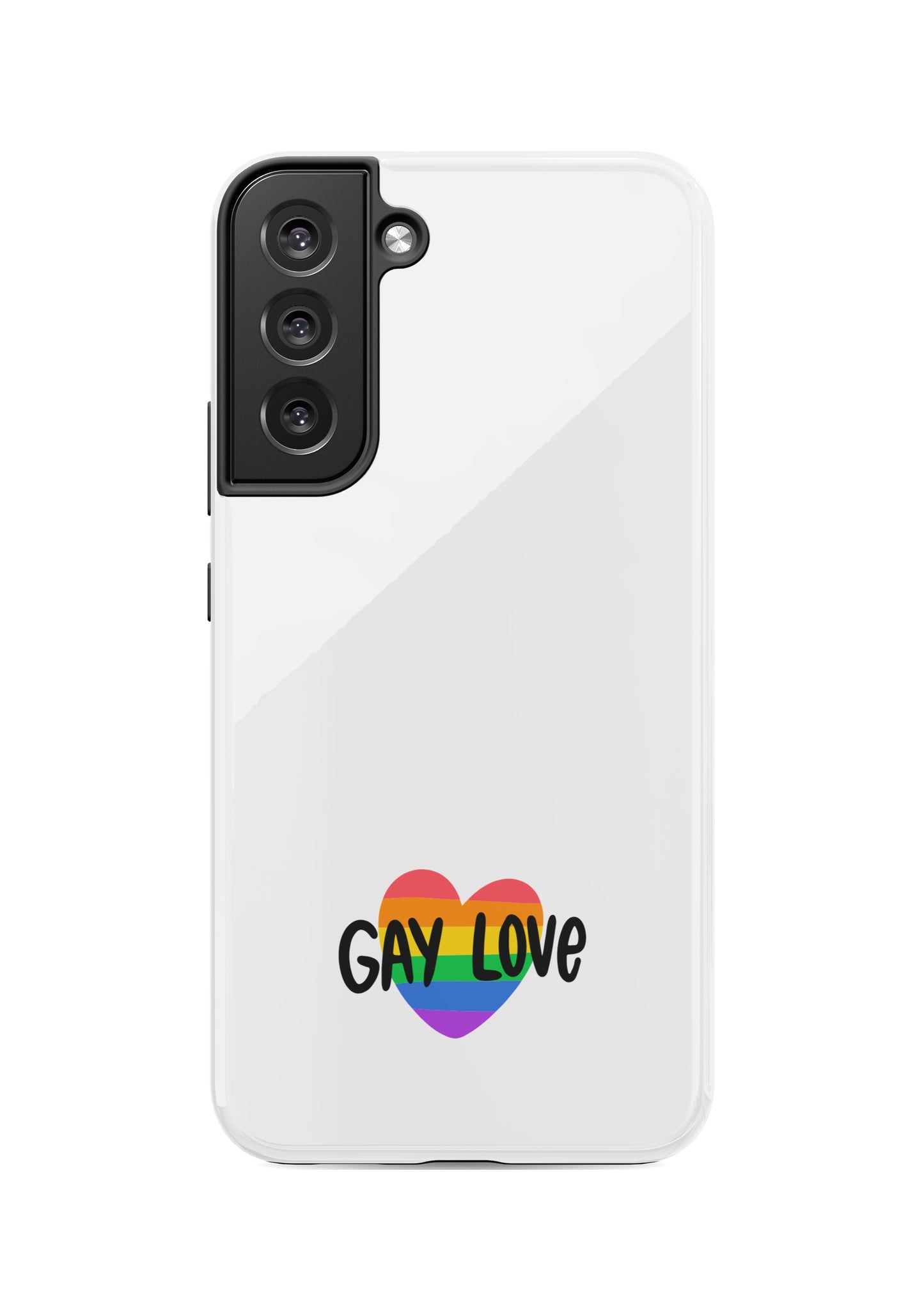 Gay Love Pride Case – Tough & Vibrant for Galaxy S Phones