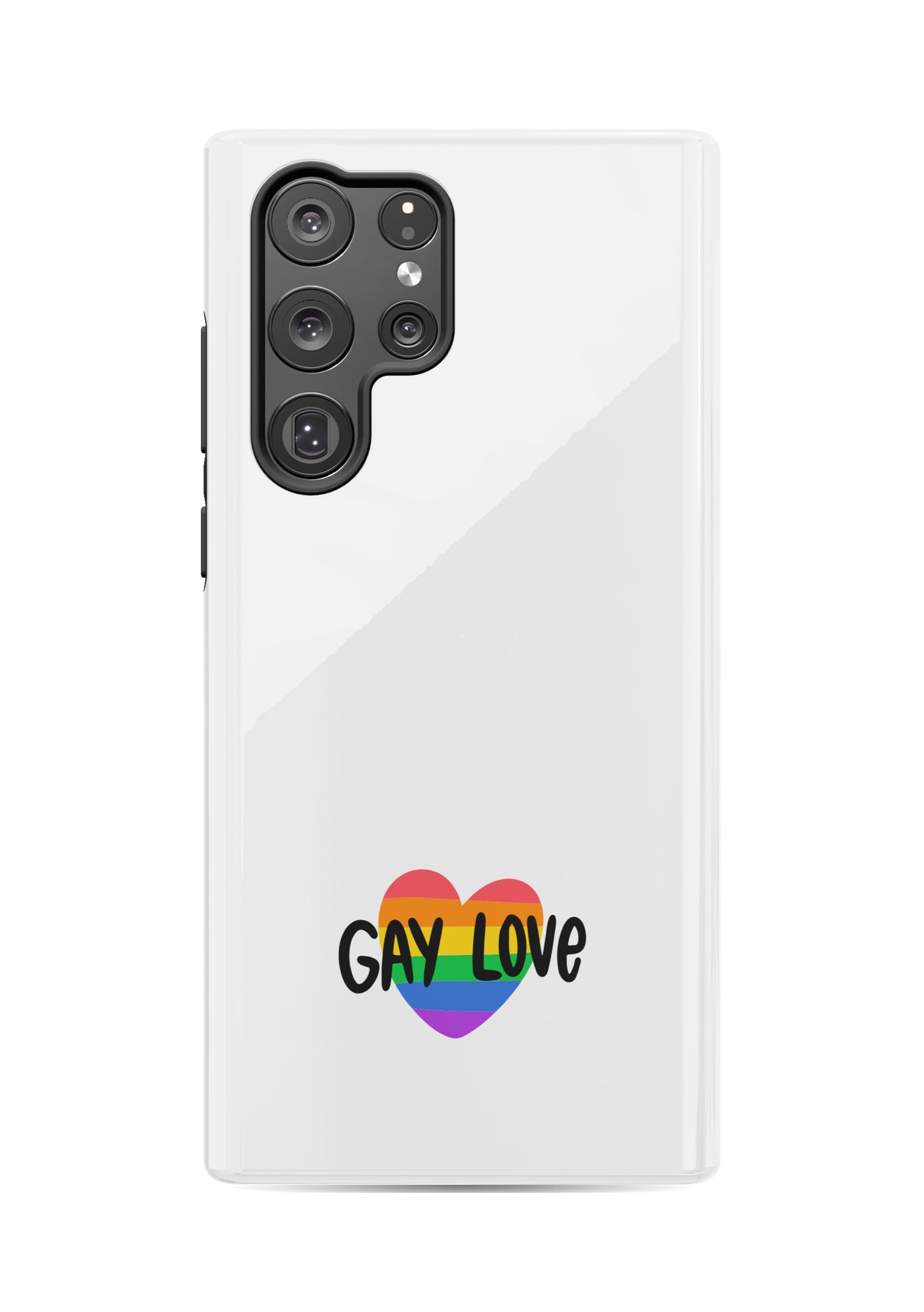 Gay Love Pride Case – Tough & Vibrant for Galaxy S Phones