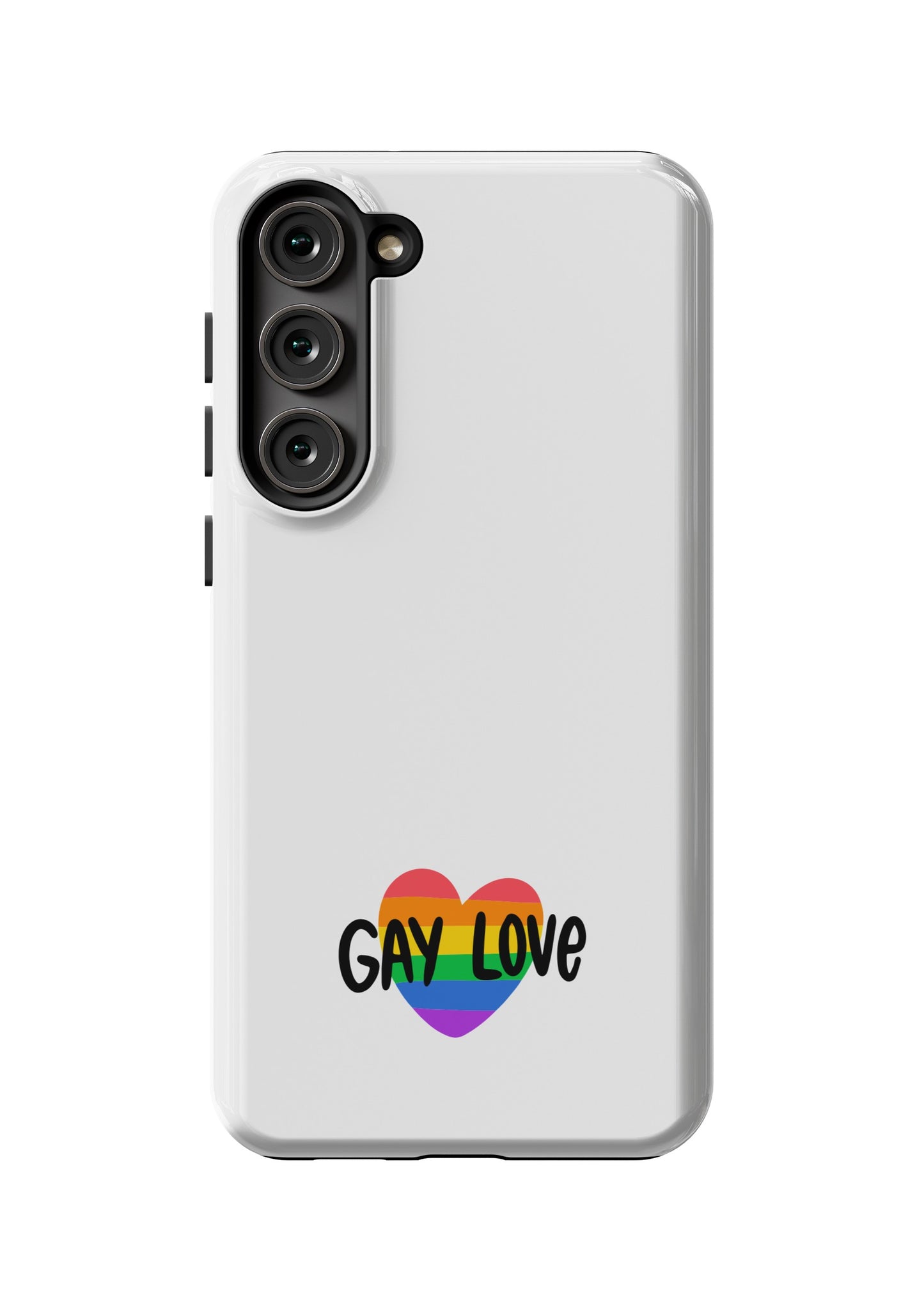 Gay Love Pride Case – Tough & Vibrant for Galaxy S Phones