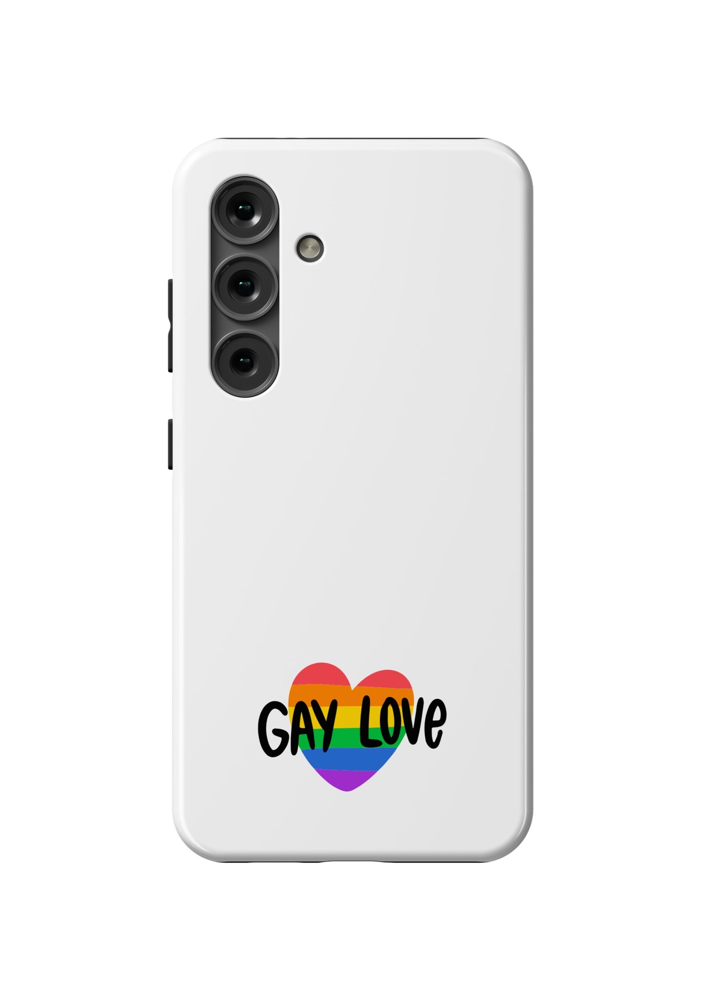 Gay Love Pride Case – Tough & Vibrant for Galaxy S Phones