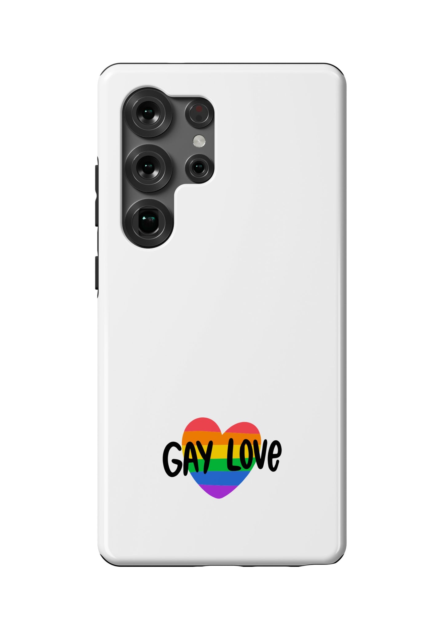 Gay Love Pride Case – Tough & Vibrant for Galaxy S Phones