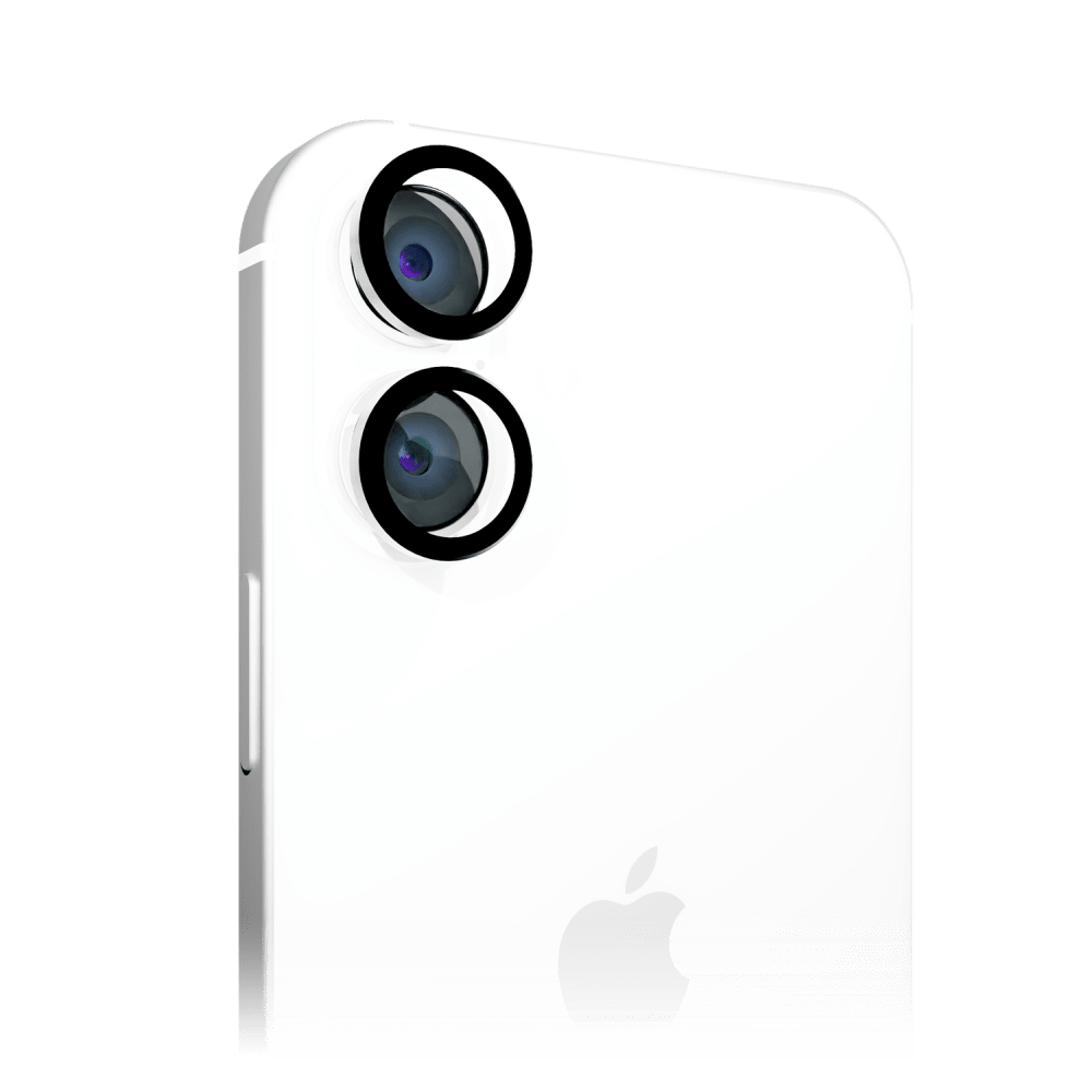 Cellhelmet Tempered Glass Camera Screen Protector (Individual Lens Covers) for Apple iPhone 16 / iPhone 16 Plus-- by Cellhelmet
