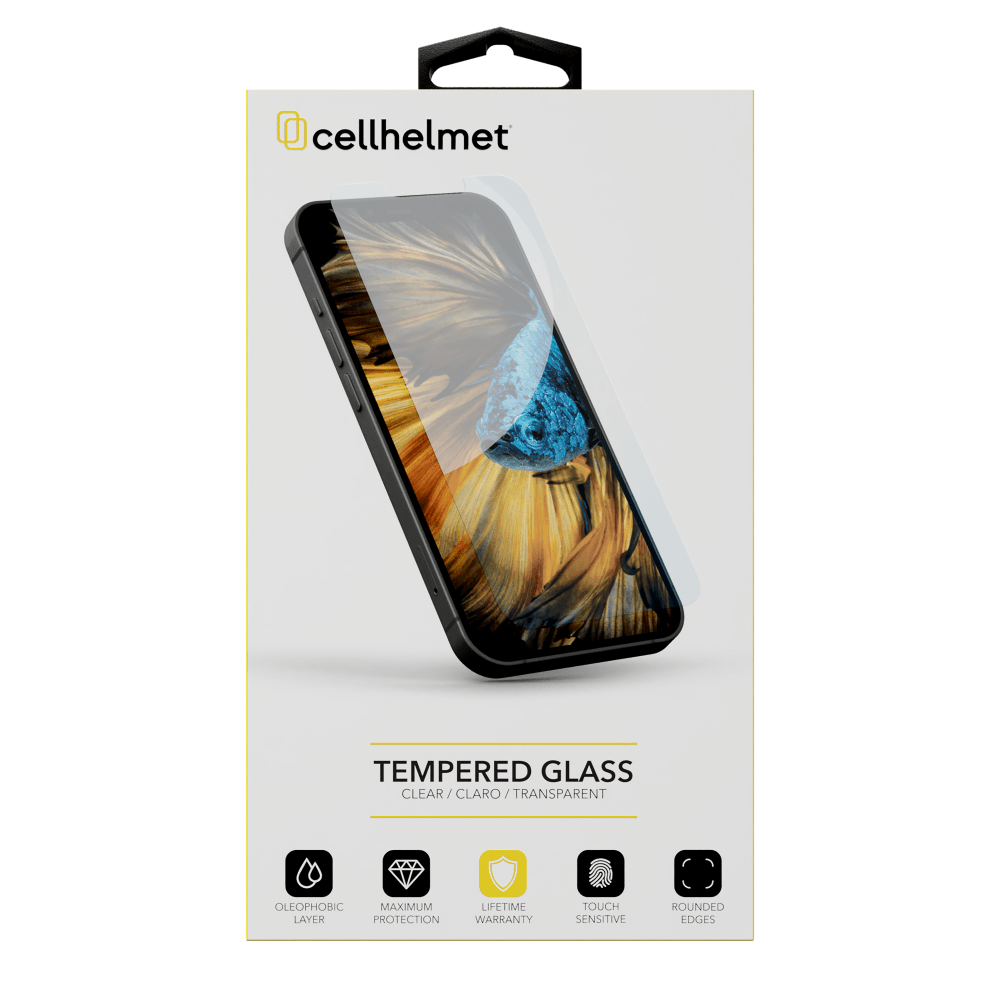 Cellhelmet Tempered Glass Screen Protector for Samsung Galaxy S24-Clear