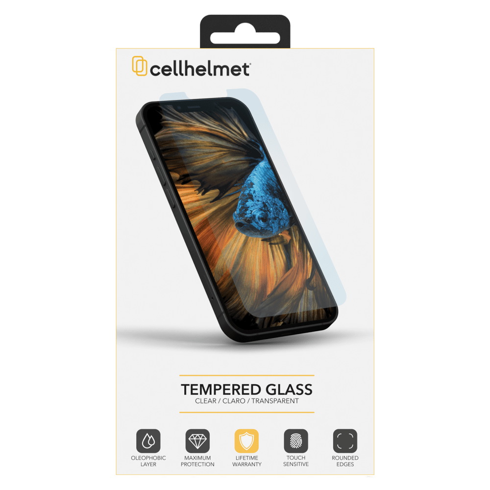 Cellhelmet Tempered Glass Screen Protector for Apple iPhone 15-Clear by Cellhelmet