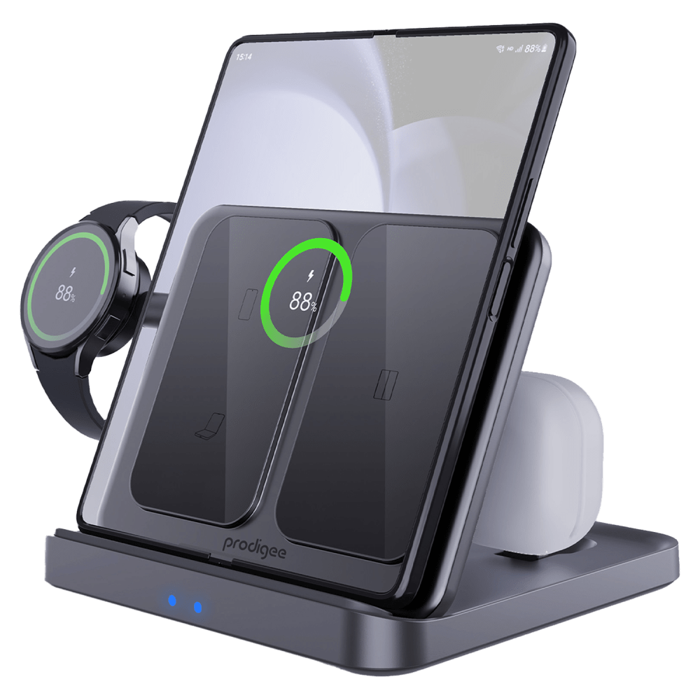 prodigee Trio Fold Station 3 in 1 Charger for Samsung Devices by prodigee