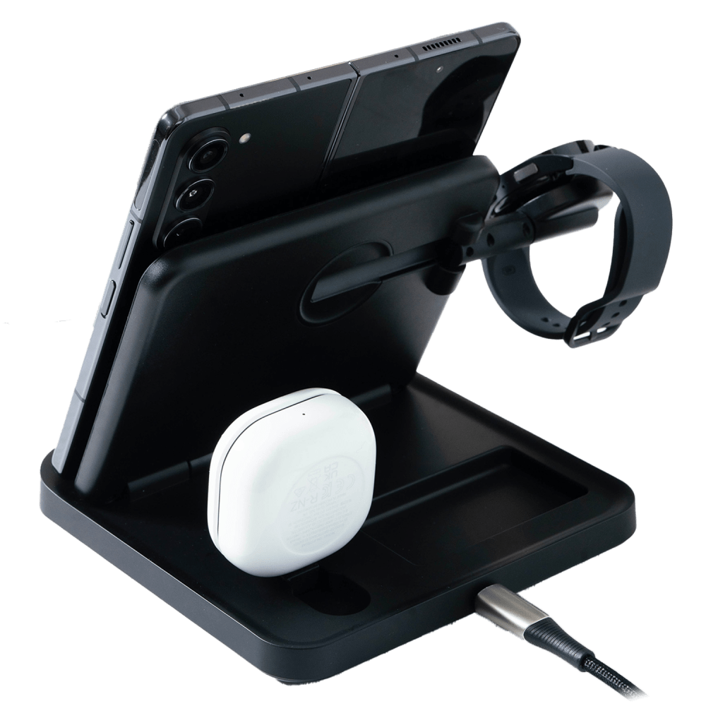 prodigee Trio Fold Station 3 in 1 Charger for Samsung Devices by prodigee