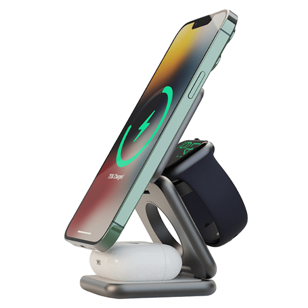 prodigee Trio 3 in 1 Magnetic Charger for Apple iPhones / Watches / Airpods by prodigee