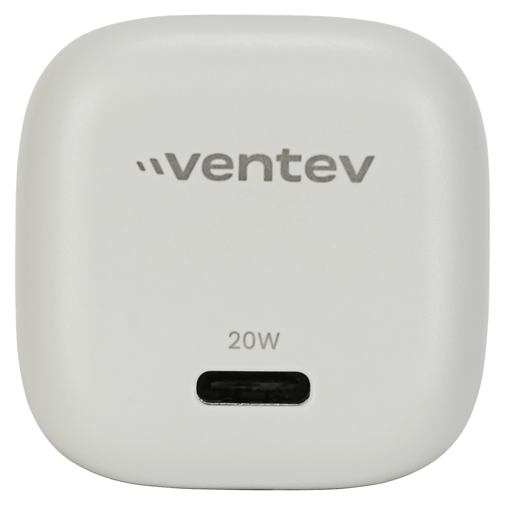 Ventev 20W ULTRAFAST USB C Universal Wall Charger and USB C to USB C Cable-- by Ventev