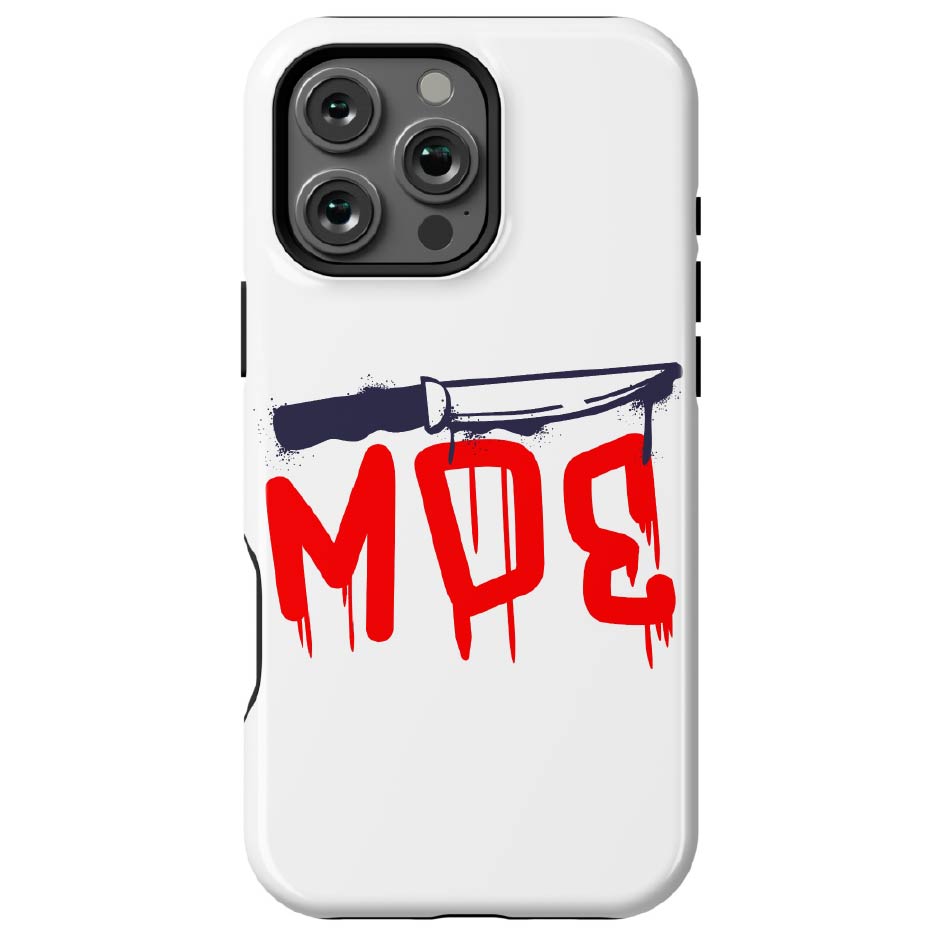 Custom Graffiti Knife iPhone Case
