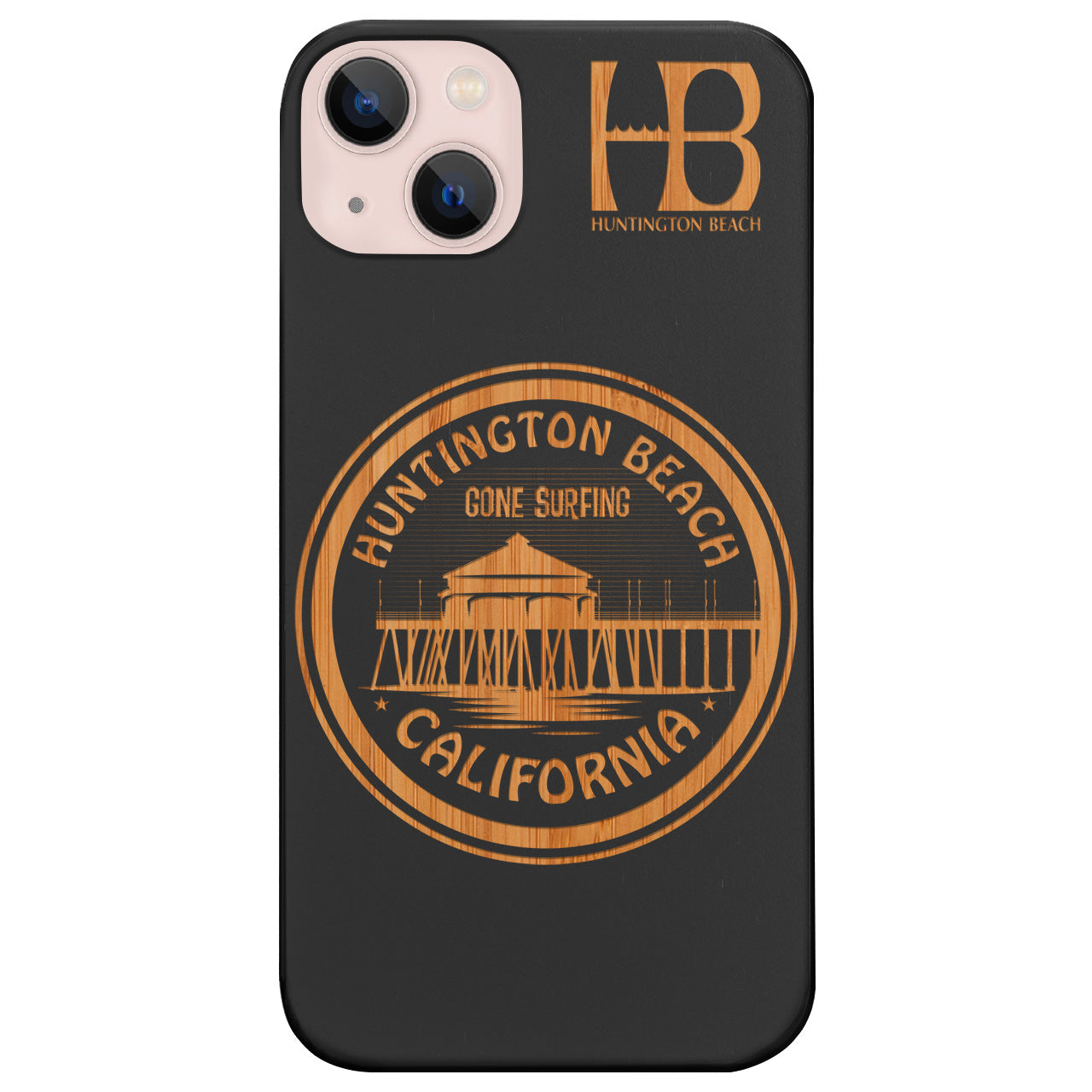 Huntington Beach Gone Surfing - Engraved (Exclusive Design) by OTTO Wholesale