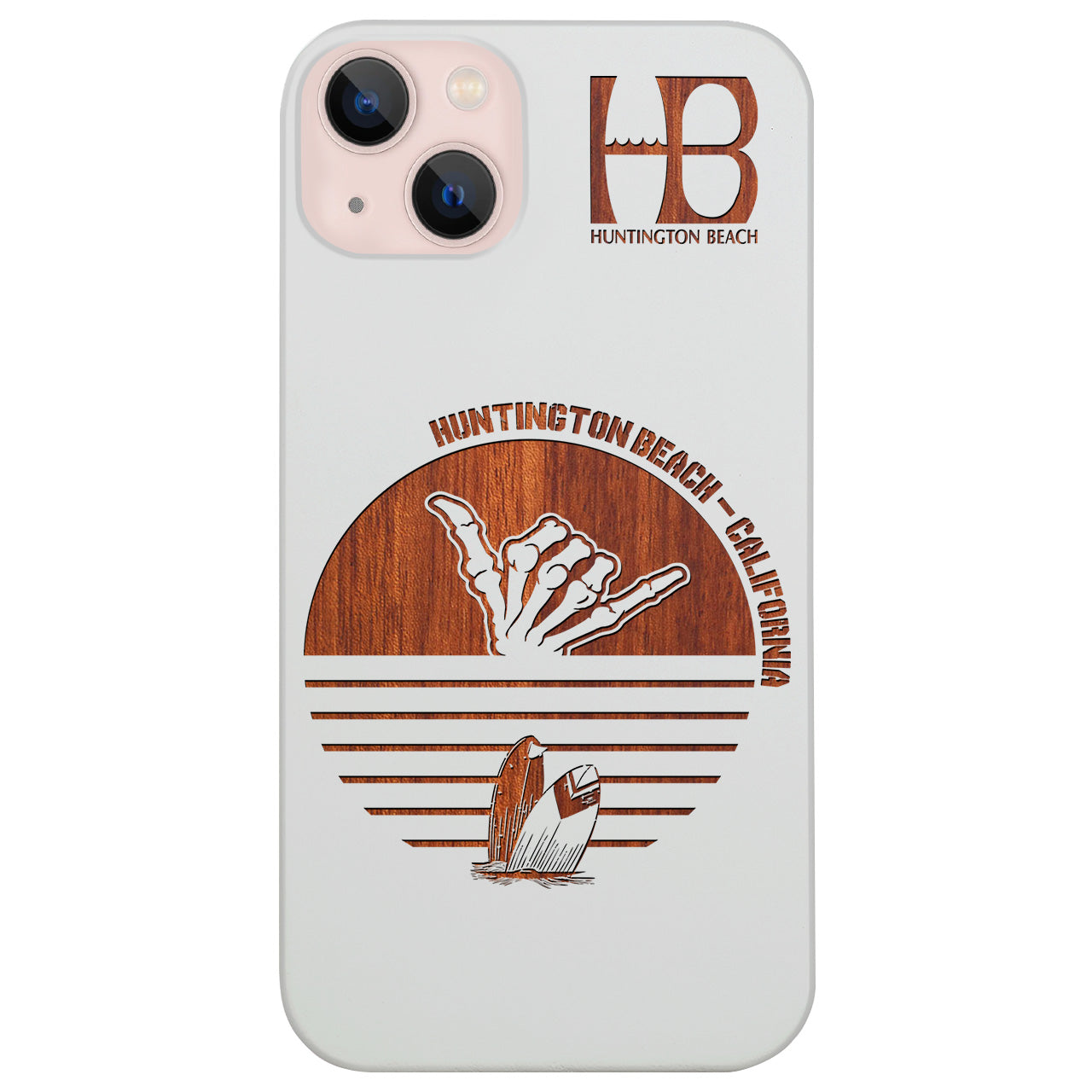 Huntington Beach California - Engraved (Exclusive Design) by OTTO Wholesale