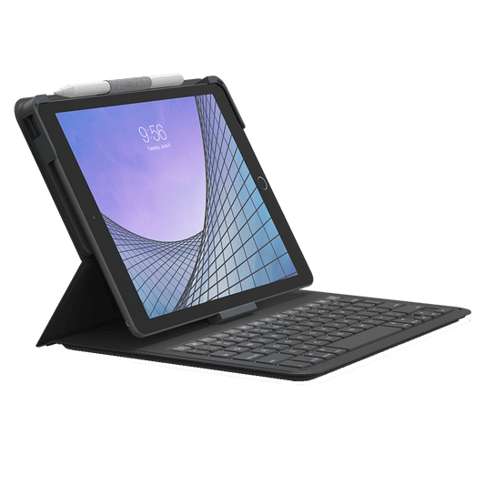 ZAGG Messenger Folio 2 Keyboard and Case for Apple iPad 10.2 / Air 10.5 / Pro 10.5-Gray by ZAGG