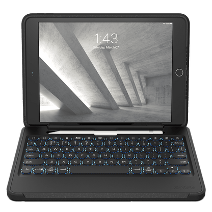 ZAGG Rugged Book Go Keyboard and Case for Apple iPad 10.2 / Air 10.5 / Pro 10.5-Black by ZAGG