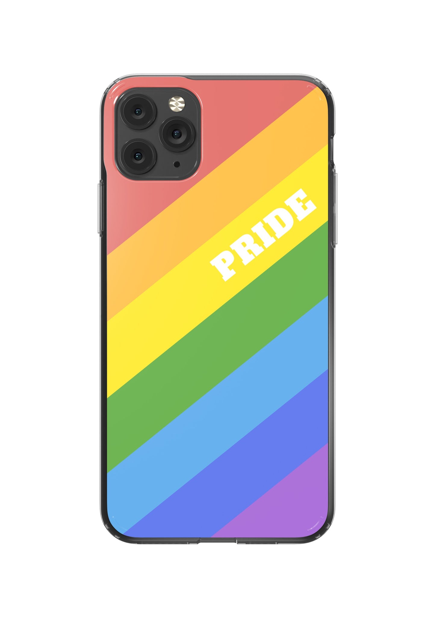 iPhone Pride Clear Case – Bold, Bright, and Built to Protect