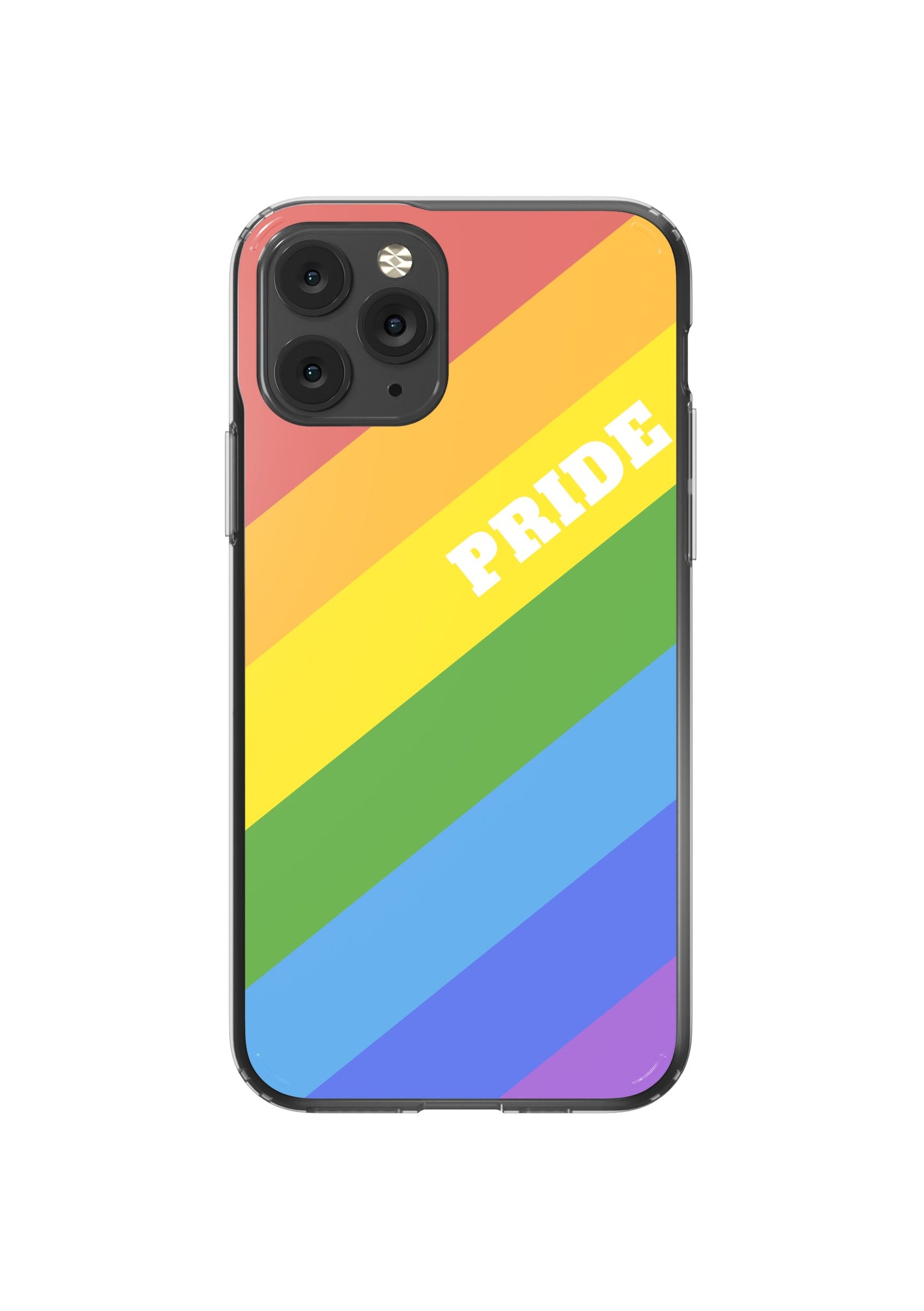 iPhone Pride Clear Case – Bold, Bright, and Built to Protect