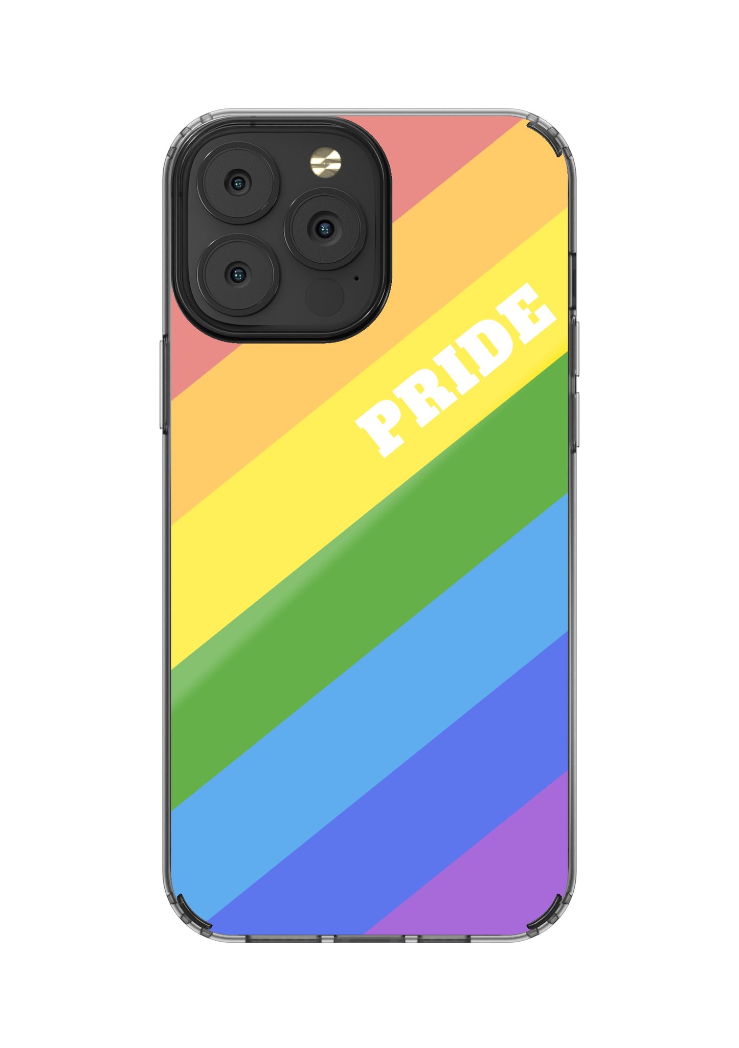 iPhone Pride Clear Case – Bold, Bright, and Built to Protect