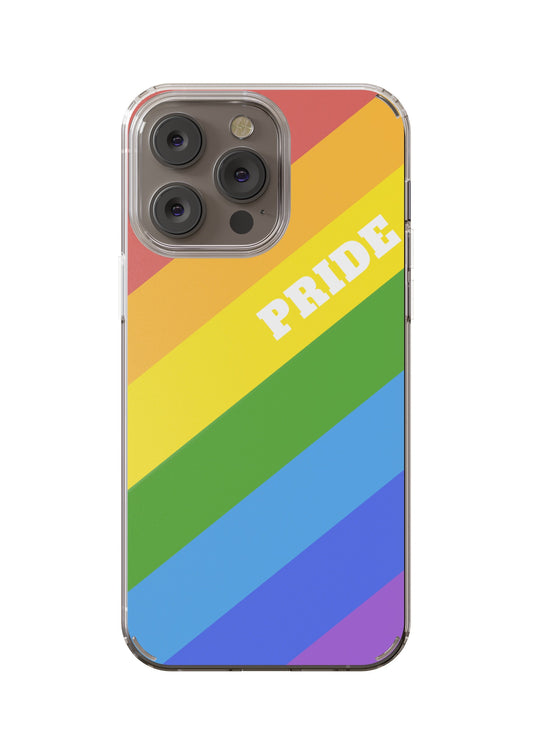 iPhone Pride Clear Case – Bold, Bright, and Built to Protect