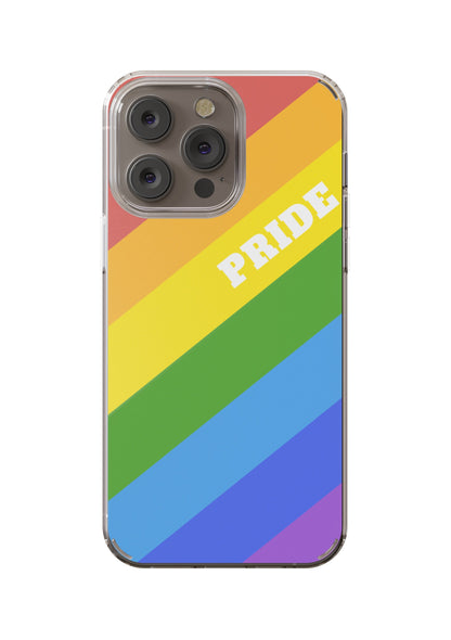 iPhone Pride Clear Case – Bold, Bright, and Built to Protect