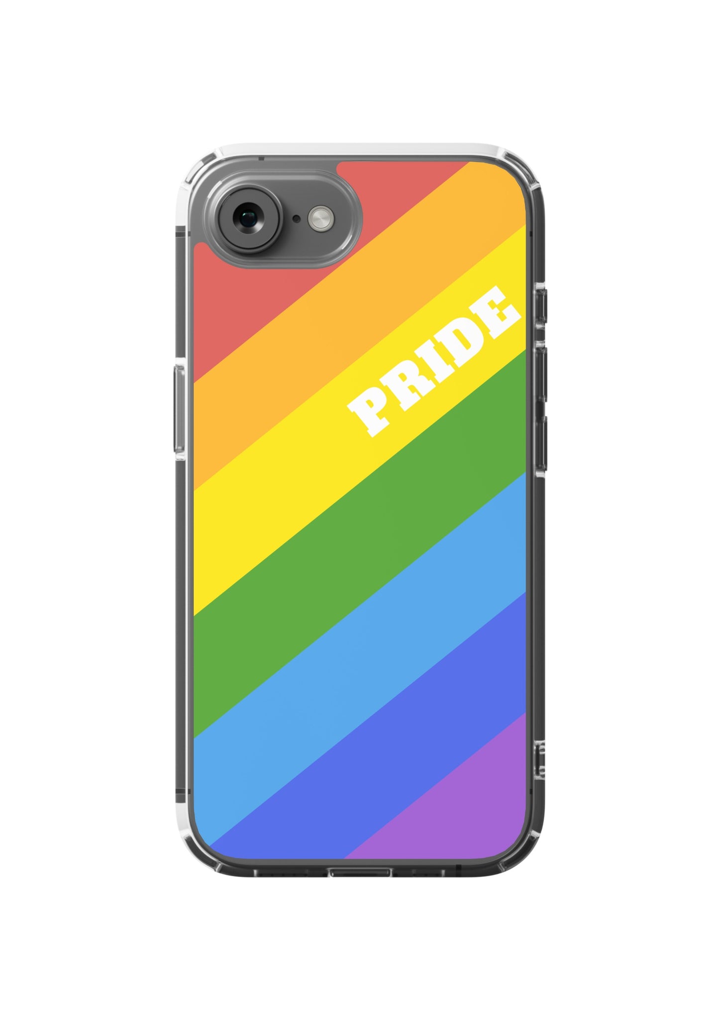 iPhone Pride Clear Case – Bold, Bright, and Built to Protect