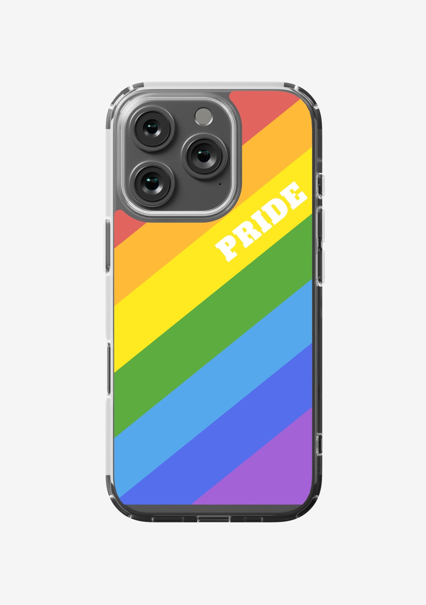 iPhone Pride Clear Case – Bold, Bright, and Built to Protect